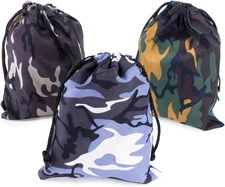 Super Z Outlet Camouflage Drawstring Travel Bags Pouch Sacks for Party... 