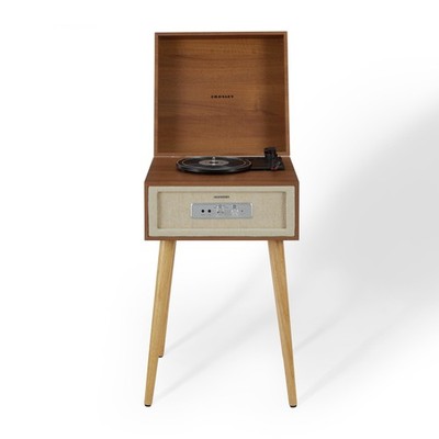 Rohe Bluetooth Vinyl Record Player with Built-In Speakers - Stylish Turntable