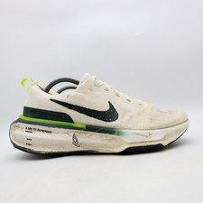 Nike ZoomX Invincible Run Flyknit 3 Men  s Size 11 White Sneakers FZ4018-100