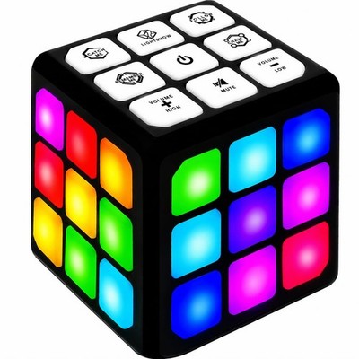 FLASHDASH Flashing Cube Electronic Memory and Game - 4-in-1 Handheld Stem Toy...