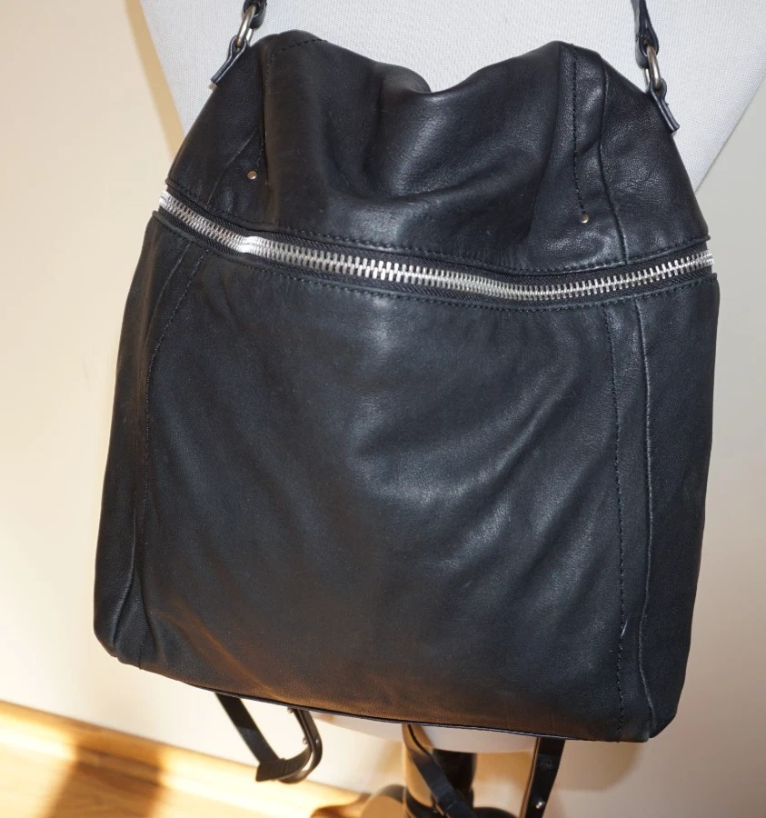 BOLSO DE MANO MOCHILA DE CUERO MARCA LUCKY Foto 2 de 4