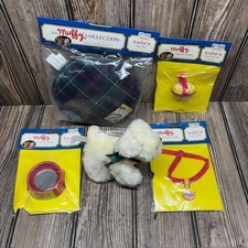 Muffy Vanderbear Collection LULU  S DOG w/ Accessories- Bowl, Leash, Bed, Brush
