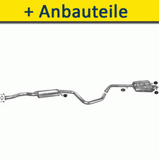 Auspuff Auspuffanlage+ für FORD ESCORT KOMBI 1.6 1.8 105/88PS 1992-1995