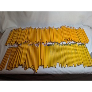 Lot of ~270 No 2 Unused Pencils Mixed Brands Dixon Ticonderoga READ 
