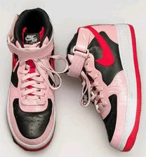 Nike Air Force 1 EUC ! High Top Red & Pink Mens 10.5 / EU 44.5