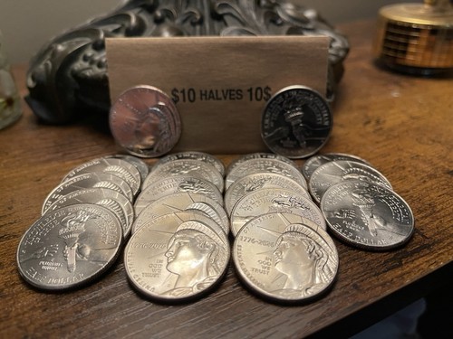 🪙2026-D Semiquincentennial Half Dollar Roll And 20 Paper Holders-Ready To Ship