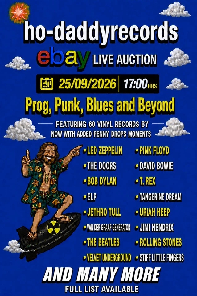 Prog, Punk, Blues and Beyond -  Bowie, Stones, Beatles, Led Zep, Pink Floyd