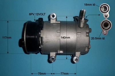 AutoAir Aircon Compressor 14-0232P For Ford Galaxy II