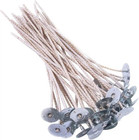 100Pcs Eco Wicks for Soy Candles, 6 Inch Pre-Waxed Candle Wick for Candle Making