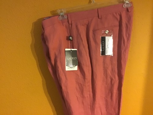 RALPH LAUREN LINEN PANTS SIZE W42 X L30 - Picture 4 of 5