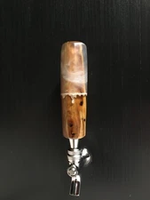 Handmade Epoxy Resin Beer Tap Handle Keg Handle Unique Black Walnut