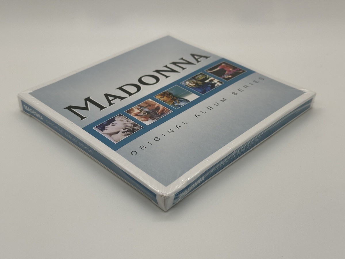 Original Album Series by Madonna 👑 (5XCDs💿 2012 WB) BRAND NEW