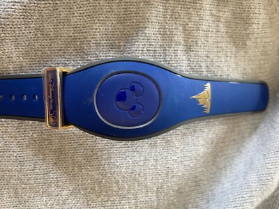 Disney World 50th Anniversary Navy Blue Magic Band Limited Release NEU