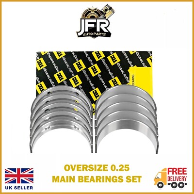 OPEL VAUXHALL VIVARO M9R 2.0 DIESEL MAIN CRANKSHAFT BEARINGS SET SIZE 0.25mm TDC