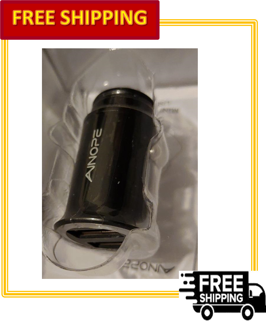 Usb Car Charger Adapter Dual Port 12v Usb Outlet