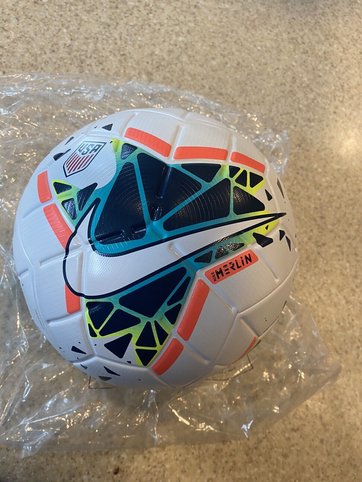 Nike Bola de futebol Merlin USA FIFA oficial jogo de futebol tamanho 5