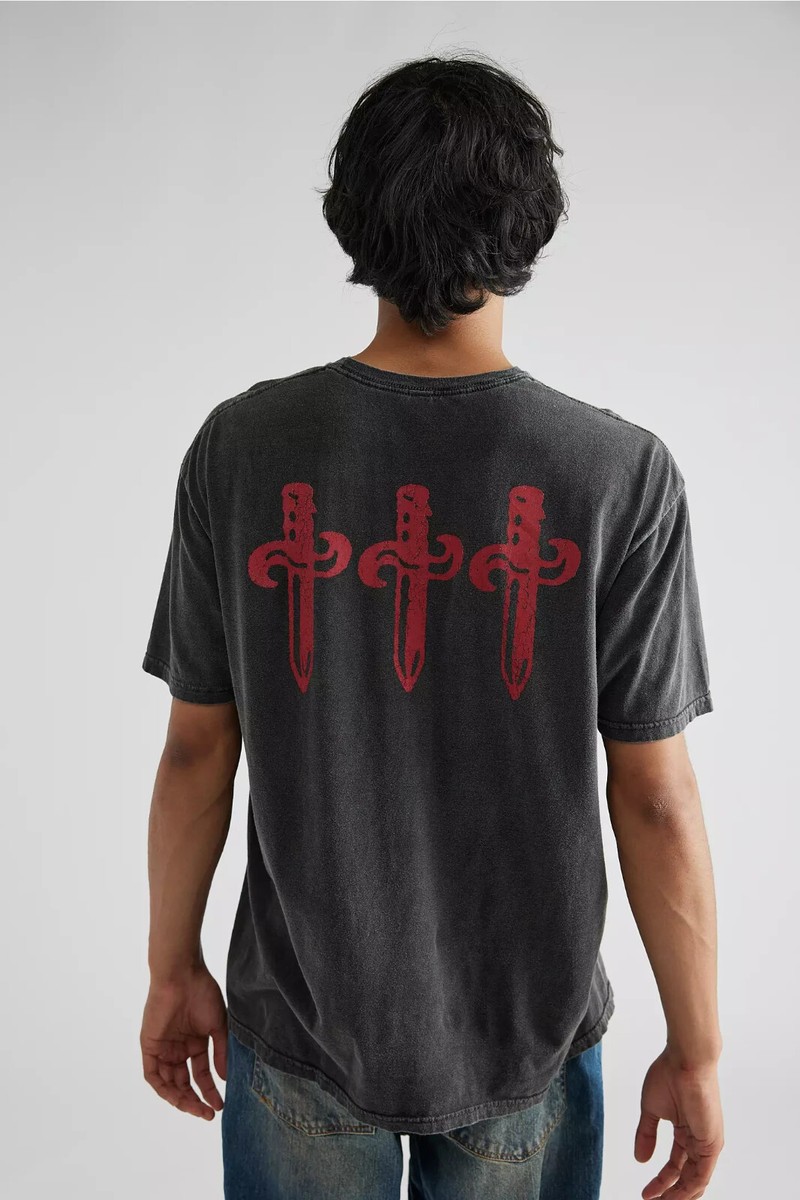 21 Savage Mens Vintage Black (Gray) European Tour Shirt New M, L
