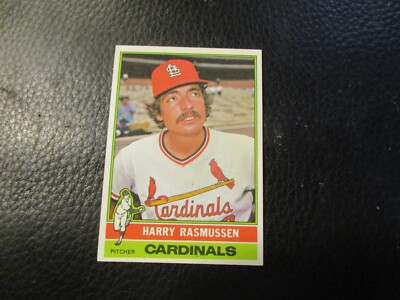 1976 TOPPS CARD#182 HARRY RASMUSSEN CARDINALS NM/MT | eBay