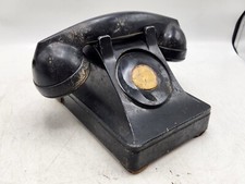 Vintage Bell Western Electric 302 Metal Non-Dial Desk Phone & F1w Handset *READ*