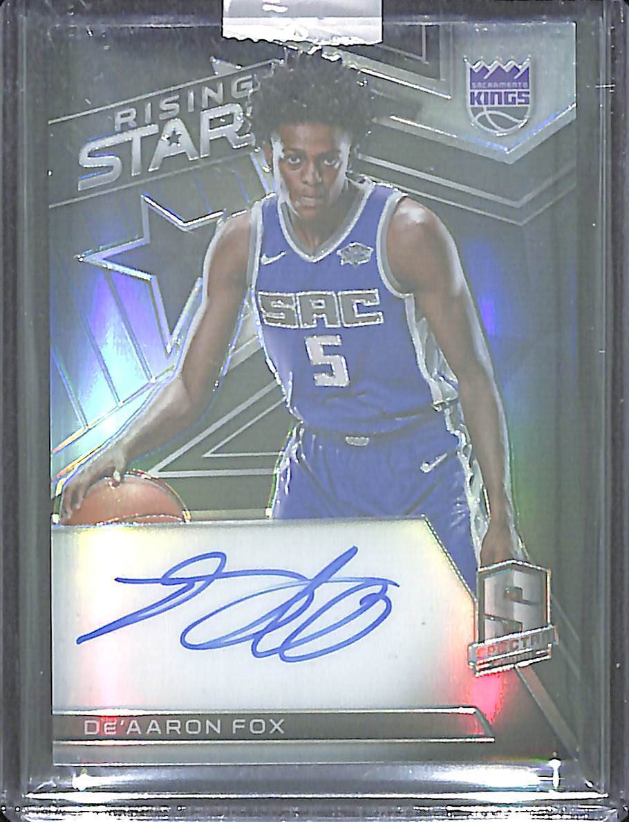 2017-18 Panini Spectra Rising Star Autograph #RS-DAF De 2017-18 Panini Spectra Rising Star Autograph #RS-DAF De