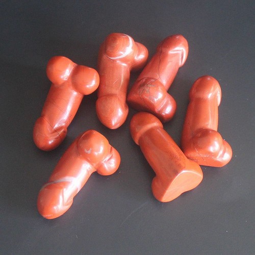 Figura de pene genital hombre testículo cristal piedras preciosas mixtas talladas mini - Imagen 157 de 168