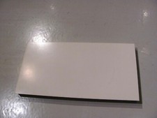 1 PANNELLO CASSETTO ANTERIORE PICCOLO IKEA PER COMÒ MALM bianco