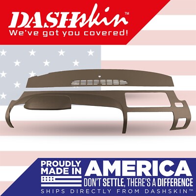 DashSkin 2pc Dash Cover for 07-13 Silverado Sierra w/Dual Glovebox in Cashmere