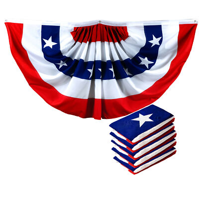 Fan Flag 3x6FT 5-Pack Printed Polyester By G128