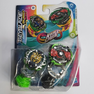 Beyblade Burst Rise Hyper Sphere Dual Pack Engaard E5 & Monster Ogre O5