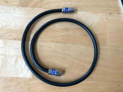 1Ft 2Ft 3 Ft 4 Ft 5 Ft 6Ft RG6 RG-6 Coaxial Coax Cable SAT CATV HDTV BLACK/WHITE