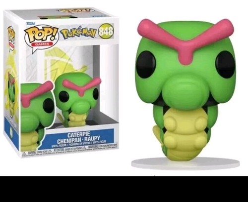 Pokémon PKW3892 - Battle Figure Set - Raupy, Wuffels, Elektek, Official Figure Set