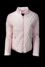 MONCLER Damen Designer Daunen Jacke Biker Rose Gr.XS