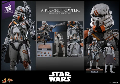 EN STOCK Nuevo Hot Toys MMS794 Star Wars AIRBORNE TROOPER 212º BATALLÓN DE ATAQUE