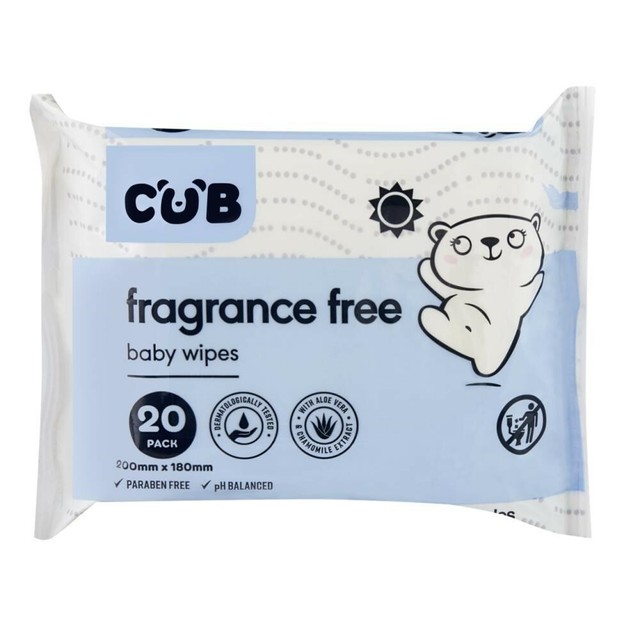 cub baby wipes