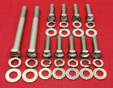 Pontiac Water Pump Stainless Steel Hex Bolts Kit 326 350 389 400 421 428 455 Set