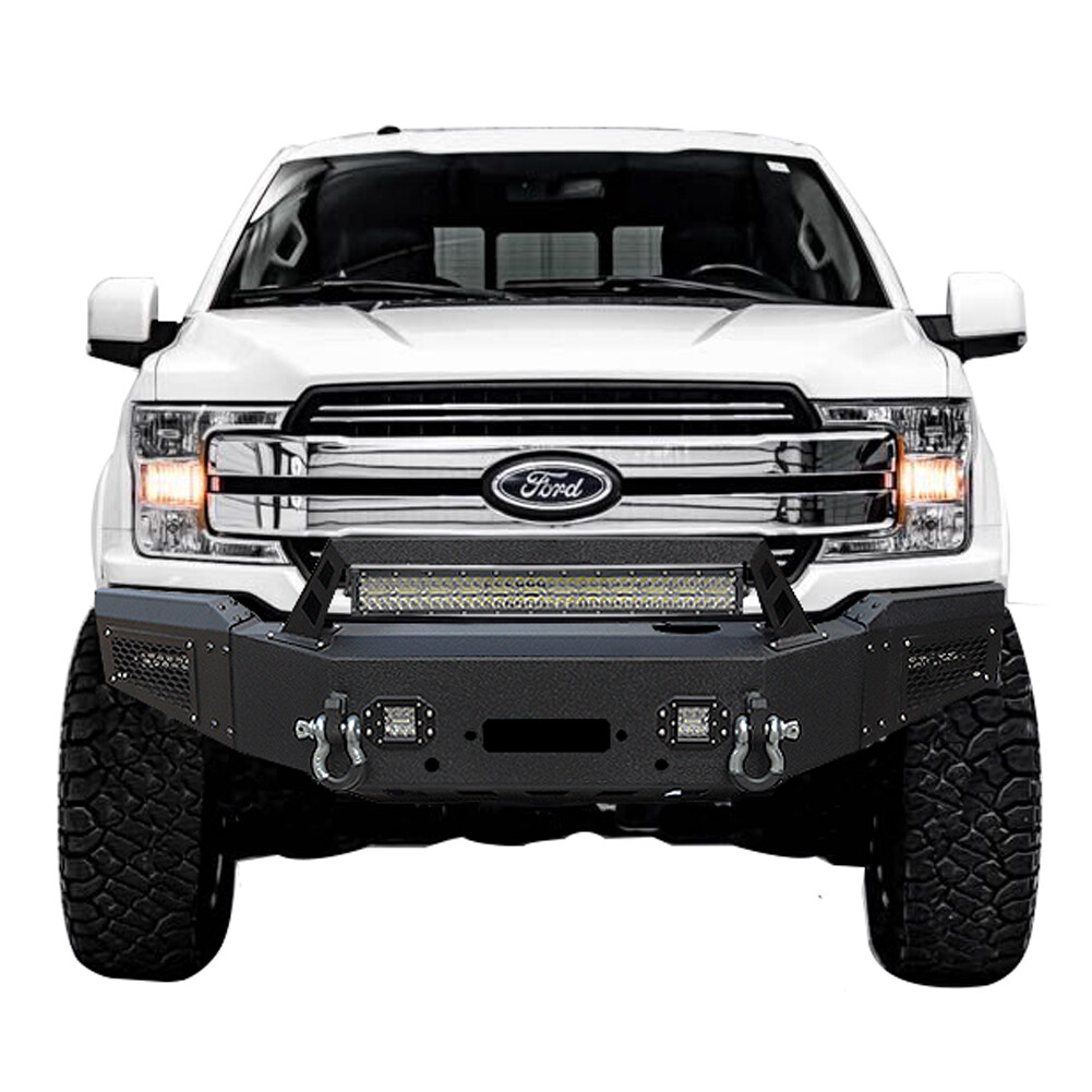 Vijay Steel Front/Rear Bumper Fits 2018-2020 Ford F150 W/Winch