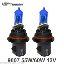 GP Thunder II 8500K 9007 HB5 Xenon Halogen ion Headlight Light Bulbs 55W 60W