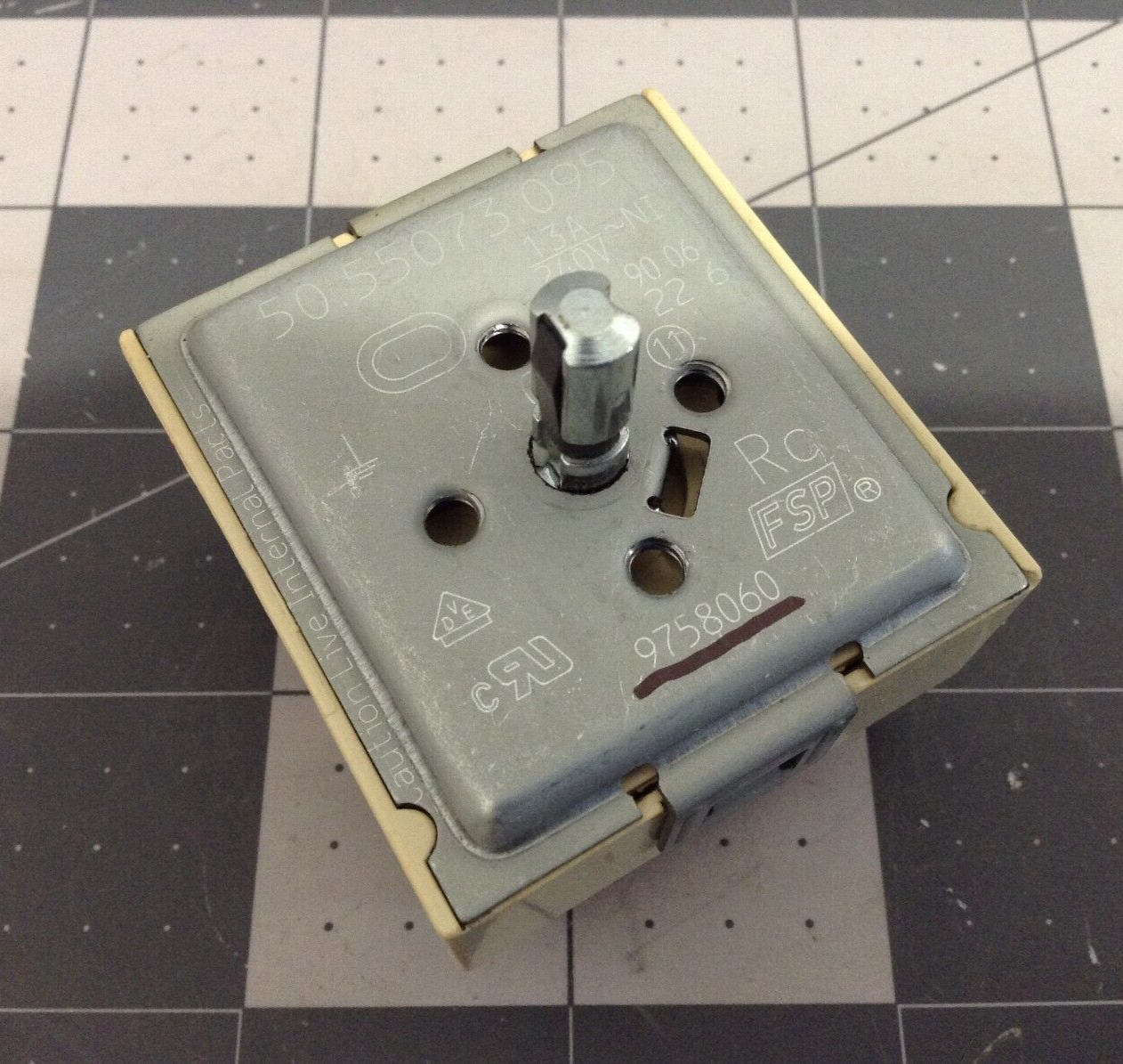 Whirlpool Range Dual Burner Switch 9758060 WP9758060 Replacement Part-image