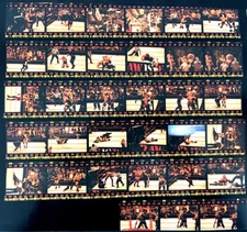 LG5-04 WRESTLEMANIA ASTRODOME HOUSTON Lot 22 contact sheets 1985