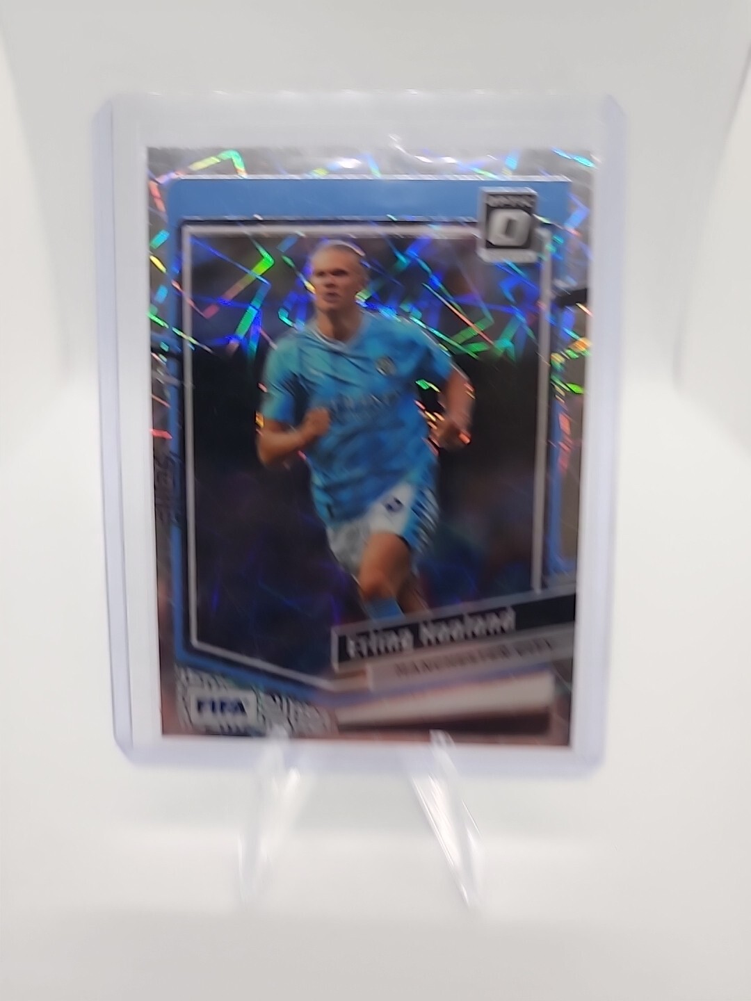 2023-24 Donruss Optic Soccer ERLING HAALAND Velocity Prizm #89 Manchester City