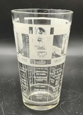 Vtg MCM Federal Glass Cocktail Martini  Shaker Mr. Bartender Recipes No Lid