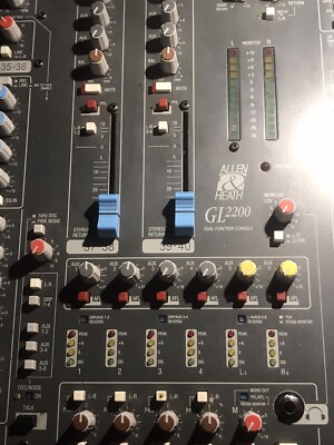 Allen & Heath GL2200 32 channel mixing board | eBay