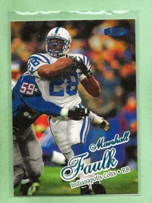 MARSHALL FAULK - 1998 Fleer Ultra - #104 - Colts - Comb. Shipping
