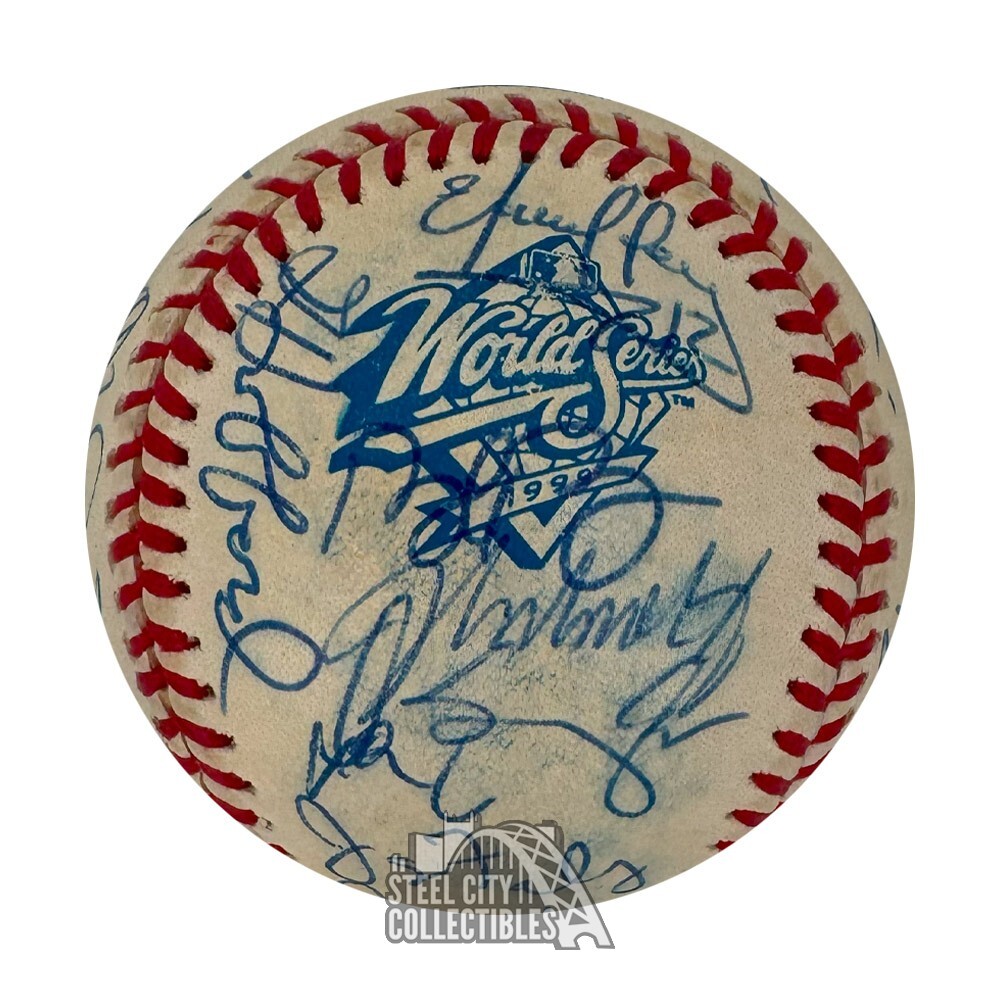 Greg Maddux Autographed Signed Atlanta 1999 Braves Official World