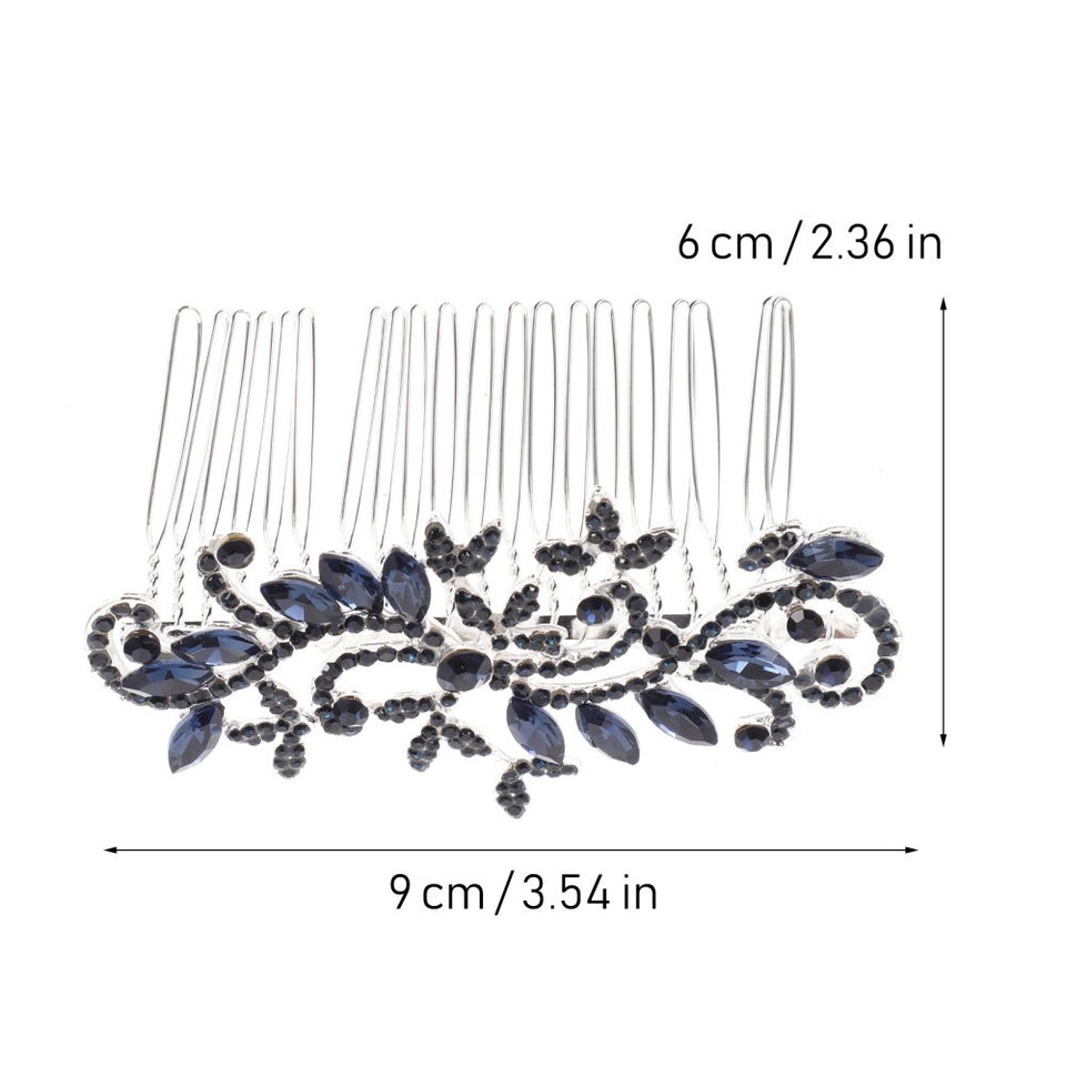 Hair Accessories Bride Clip Headwear for Women Gold Comb Wedding Women