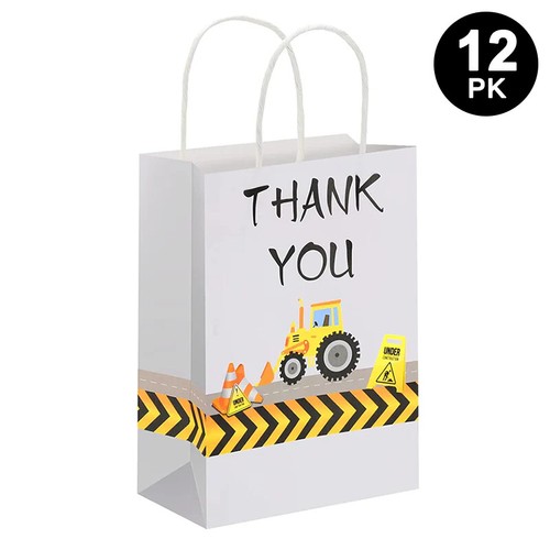 Construction Trucks Theme Party Tableware | Party Plates Cups Napkins Tablecloth - Picture 10 of 11