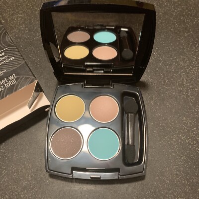 Avon True Color Eyeshadow Quad Awakening Color Palette Compact Discontinued