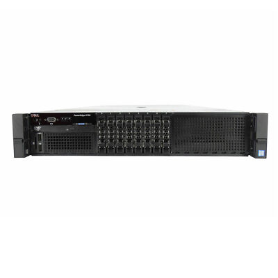 Dell R730 Server - 8 SFF BAY, 2x E5-2690v4, 32GB, 2 x 300GB 10K SAS HDD 2 x PSU