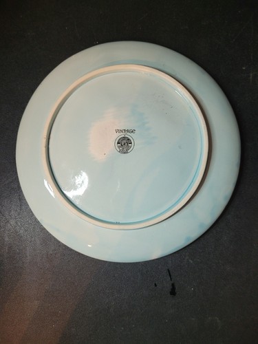 VINTAGE STRATA GROUP PLATE VINTAGE GRAPEVINE MAJOLICA(CQ-3-M-2) - Picture 3 of 4