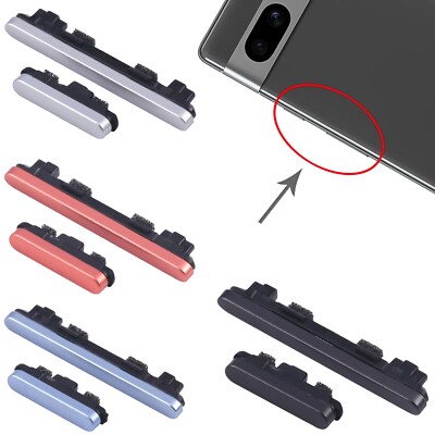 Lautstärke Ein/Aus Tasten Set für Google Pixel 7a Ersatz Buttons Knöpfe Power